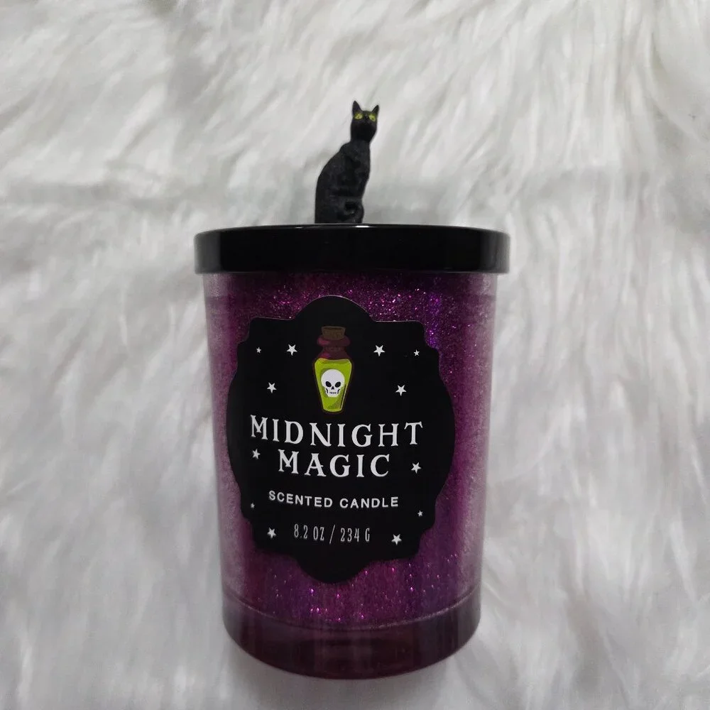 Celebrate Together Halloween Midnight Magic Glitter Candle